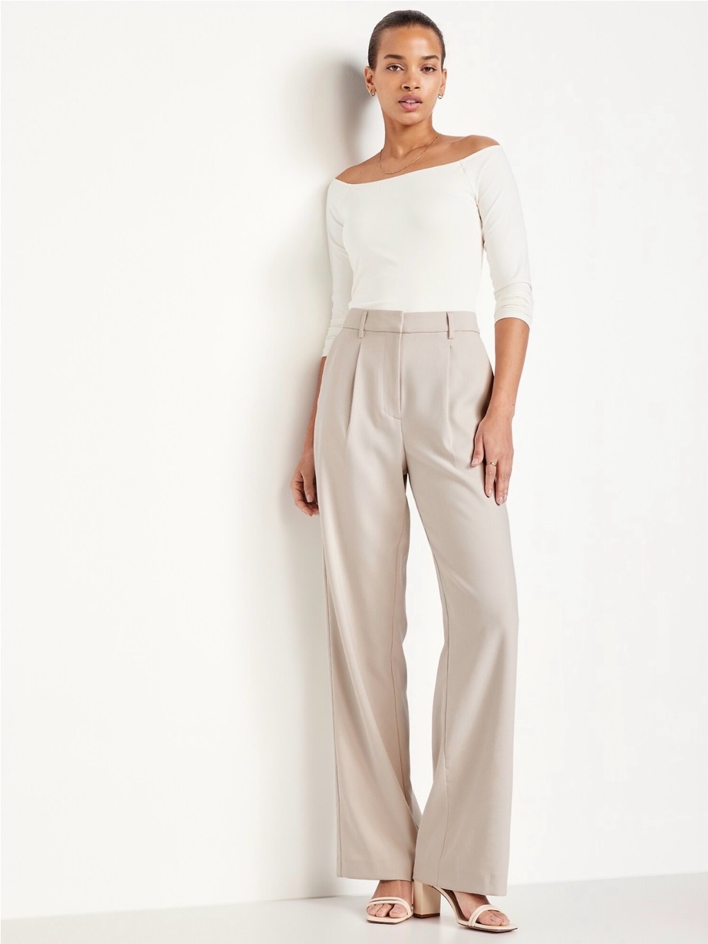 Old Navy Extra High-Rise Taylor Wide-Leg Trous